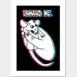 Unhand Me (Glitched Version) Posters and Art